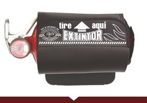 Funda de Cuero Ecológico para Matafuego 1 kg Compacto