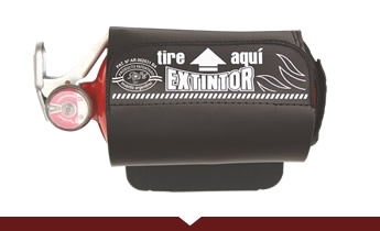 Funda de Cuero Ecológico para Matafuego 1 kg Compacto